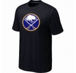 NHL Buffalo Sabres big & tall logo T-shirt black
