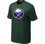 NHL Buffalo Sabres big & tall logo T-shirt dk green