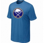 NHL Buffalo Sabres big & tall logo T-shirt light blue