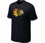 NHL Chicago Blackhawks big & tall logo T-shirt black