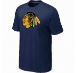 NHL Chicago Blackhawks big & tall logo T-shirt dk blue