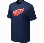 NHL Detroit Red Wings big & tall logo T-shirt dk blue