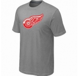 NHL Detroit Red Wings big & tall logo T-shirt light grey