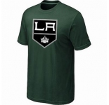 NHL Los Angeles Kings big & tall logo T-shirt dk green