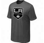 NHL Los Angeles Kings big & tall logo T-shirt dk grey