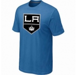 NHL Los Angeles Kings big & tall logo T-shirt light blue