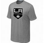 NHL Los Angeles Kings big & tall logo T-shirt light grey