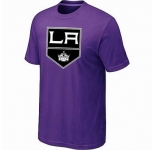 NHL Los Angeles Kings big & tall logo T-shirt purple