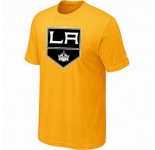 NHL Los Angeles Kings big & tall logo T-shirt yellow