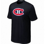 NHL Montreal Canadiens big & tall logo T-shirt black