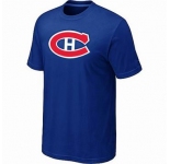 NHL Montreal Canadiens big & tall logo T-shirt blue