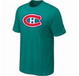 NHL Montreal Canadiens big & tall logo T-shirt green