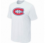 NHL Montreal Canadiens big & tall logo T-shirt white