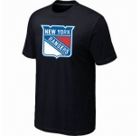 NHL New York Rangers big & tall logo T-shirt black