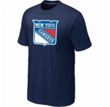 NHL New York Rangers big & tall logo T-shirt dk blue