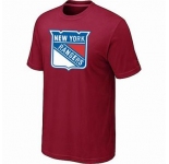 NHL New York Rangers big & tall logo T-shirt red
