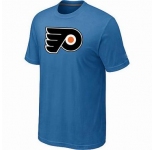 NHL Philadelphia Flyers big & tall logo T-shirt light blue