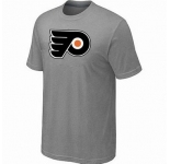 NHL Philadelphia Flyers big & tall logo T-shirt light grey