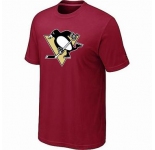 NHL Pittsburgh Penguins big & tall logo T-shirt red