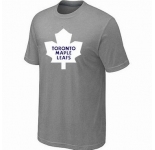 NHL Toronto Maple Leafs big & tall logo T-shirt light grey