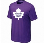 NHL Toronto Maple Leafs big & tall logo T-shirt purple
