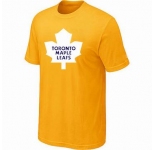 NHL Toronto Maple Leafs big & tall logo T-shirt yellow