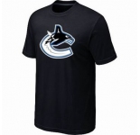 NHL Vancouver Canucks big & tall logo T-shirt black