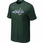 NHL Washington Capitals big & tall logo T-shirt dk green