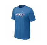 NHL Washington Capitals big & tall logo T-shirt light blue