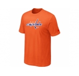 NHL Washington Capitals big & tall logo T-shirt orange