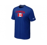 Nike 2014 Olympics Canada Flag Collection Locker Room T-Shirt Blue