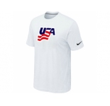 Nike USA Graphic Legend Performance Collection Locker Room T-Shirt White
