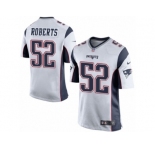 Men Nike New England Patriots #52 Elandon Roberts Game White NFL Jersey