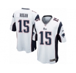 Men's Nike New England Patriots #15 Chris Hogan Game White NFL Jersey