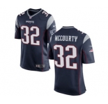Men's Nike New England Patriots #32 Devin McCourty Game Navy Blue Team Color NFL Jersey