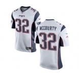 Men's Nike New England Patriots #32 Devin McCourty Game White NFL Jersey