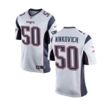 Men's Nike New England Patriots #50 Rob Ninkovich Game White NFL Jersey