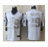 Nike New England Patriots #29 Blount Platinum White Jerseys[Game]