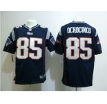nike nfl jerseys new england patriots #85 ochocinco blue[game]
