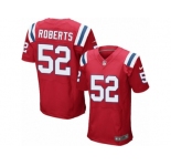 Men Nike New England Patriots #52 Elandon Roberts Elite Red Alternate NFL Jersey