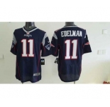 nike nfl jerseys new england patriots #11 edelman blue[2015 new Elite]