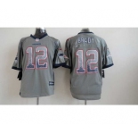 nike nfl jerseys new england patriots #12 tom brady grey[Elite drift fashion]