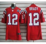 nike nfl jerseys new england patriots #12 tom brady red[Elite 50th Patch]