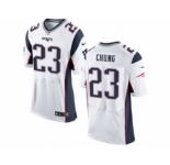nike nfl jerseys new england patriots #23 patrick chung white[2015 new Elite]