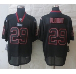 nike nfl jerseys new england patriots #29 Blount black[Elite lights out]