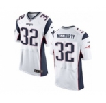 nike nfl jerseys new england patriots #32 mccourty white[2015 new Elite]
