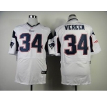 nike nfl jerseys new england patriots #34 shane vereen white[Elite]