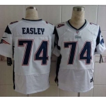 nike nfl jerseys new england patriots #74 easley white[Elite]
