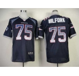 nike nfl jerseys new england patriots #75 wilfork blue[Elite drift fashion]