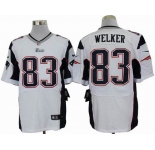 nike nfl jerseys new england patriots #83 welker white[Elite]
